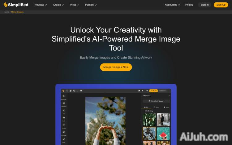 Merge Image by Simplified