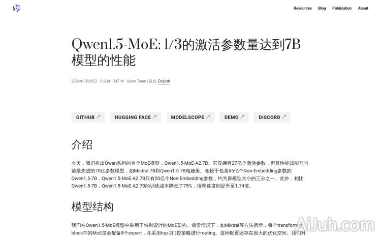 Qwen1.5-MoE-A2.7B