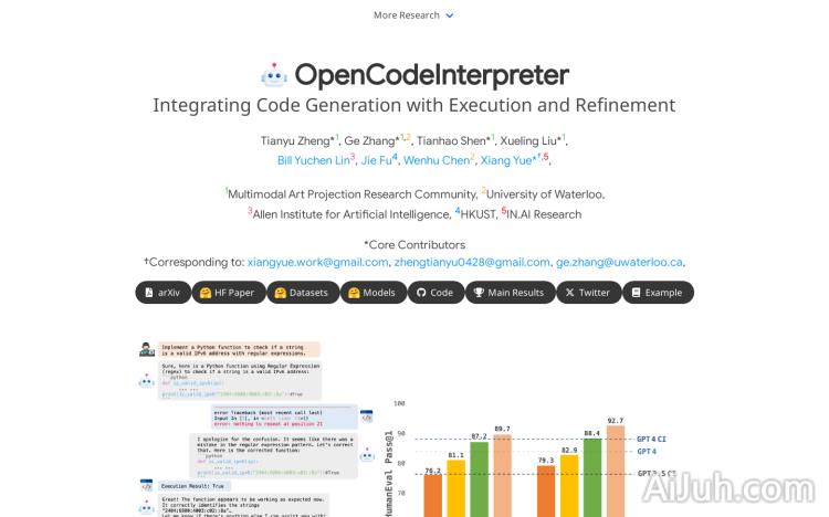 OpenCodeInterpreter