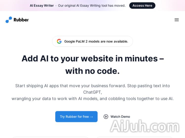 Hubble with Google PaLM