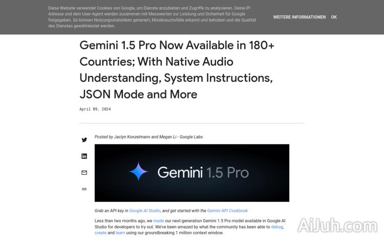 Gemini 1.5 Pro