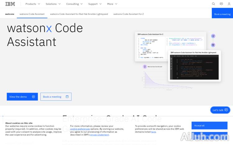 IBM watsonx Code Assistant