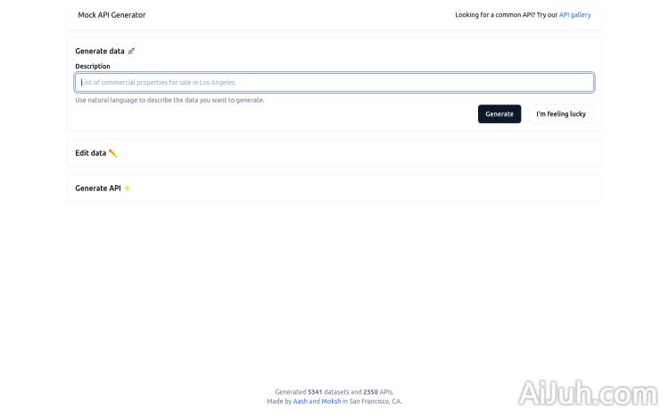 AI-Powered Mock API Generator