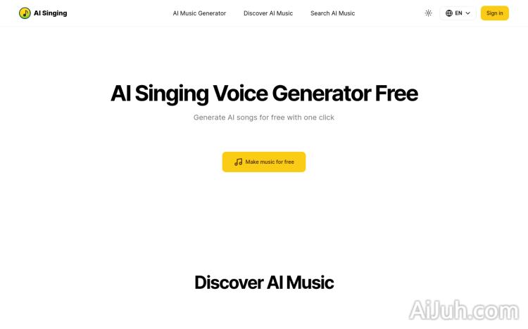 AI Singing