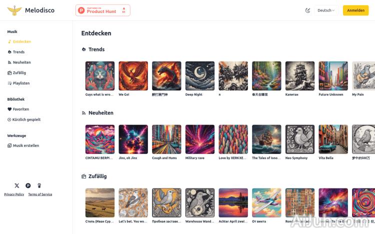 Melodisco AI Music Player