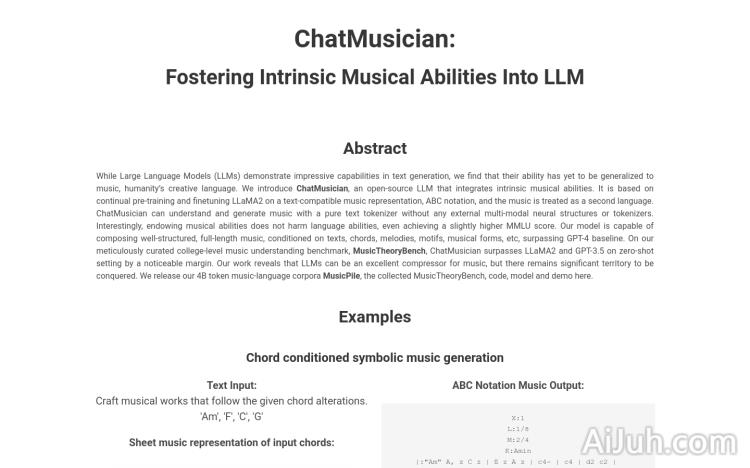 ChatMusician