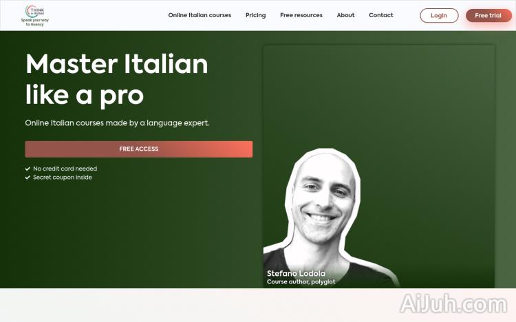 Think in Italian AI Tutor