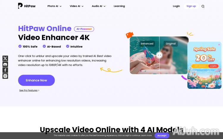 HitPaw Online Video Enhancer
