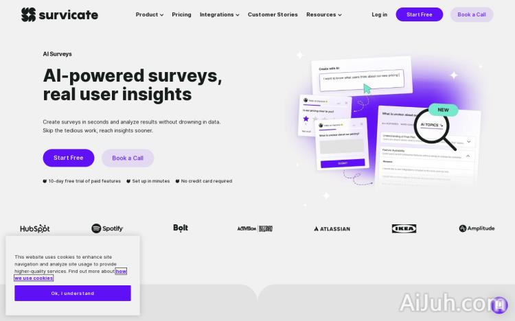 Survicate AI Surveys