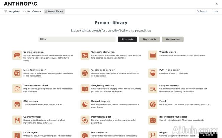 Prompt Library
