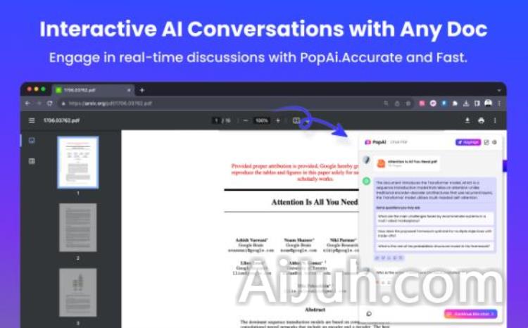 PopAi - Your Personal AI Assistant