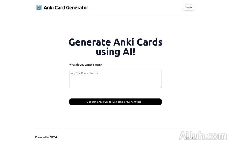 Anki Card Generator