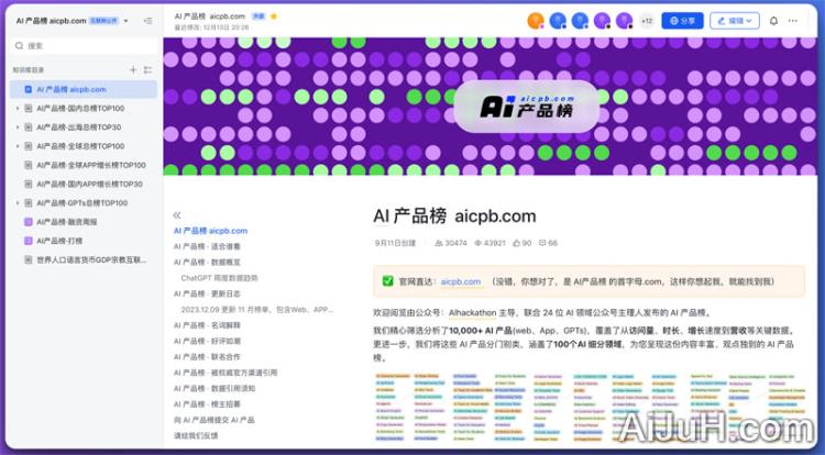 AI产品榜 AI产品榜