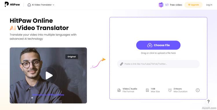 HitPaw Online Video Translator