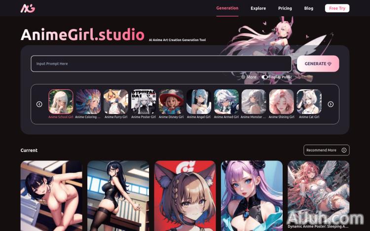 AI Anime Girl Studio