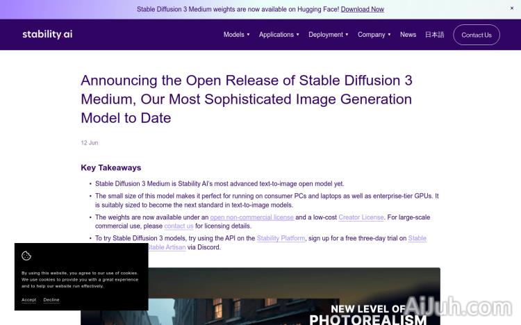 Stable Diffusion 3 Medium