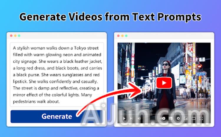 AI Video Generator - Text to Video By Sora