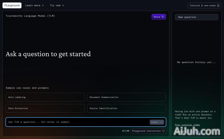 Trustworthy Language Model (TLM)