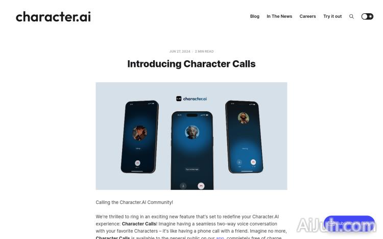 Character Calls