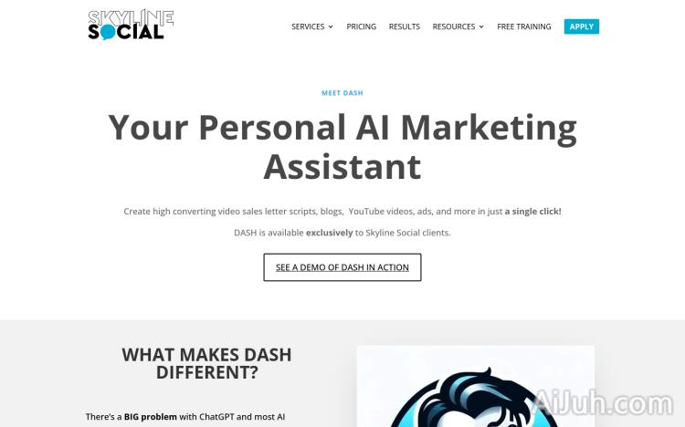 Skyline Social's AI Marketing Assistant