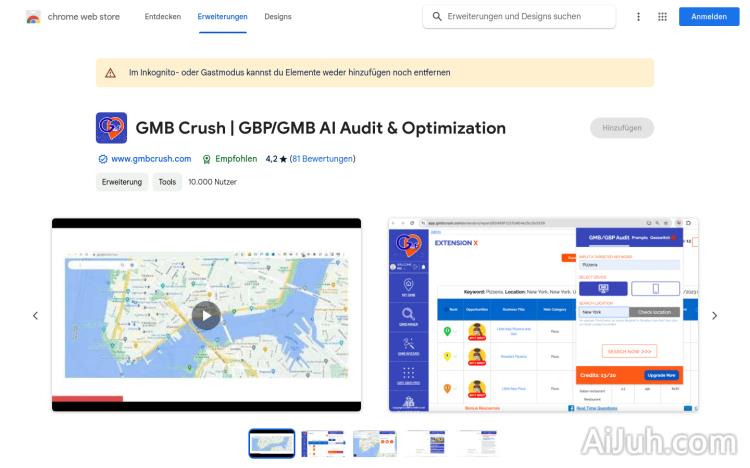 GMB Crush | GBP/GMB AI Audit & Optimization