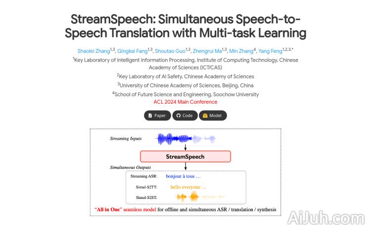 StreamSpeech