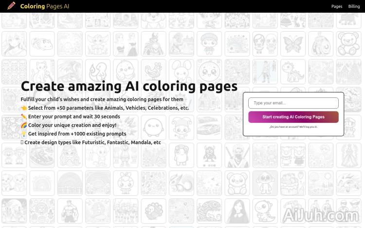 Coloring Pages AI