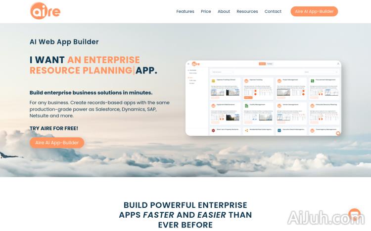 Aire AI App-Builder
