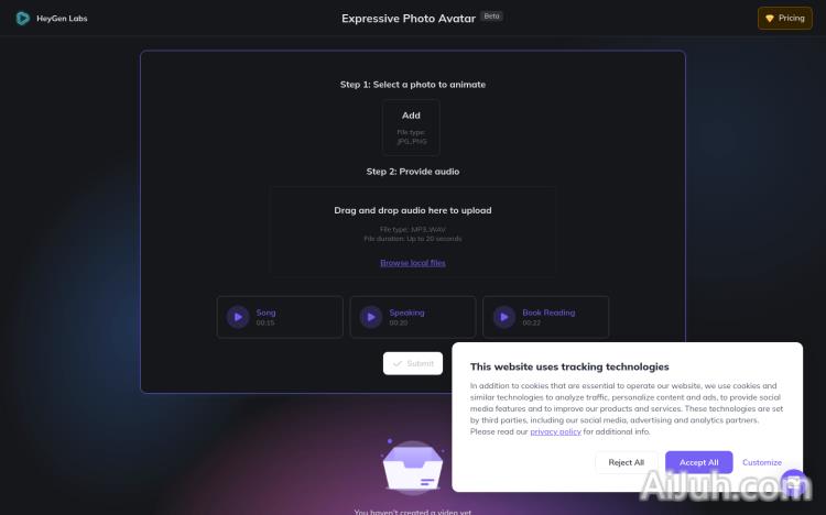 HeyGen Expressive Photo Avatar