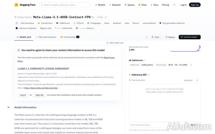 Meta-Llama-3.1-405B-Instruct-FP8