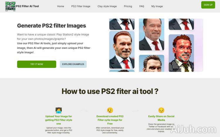 PS2 Filter AI Tool
