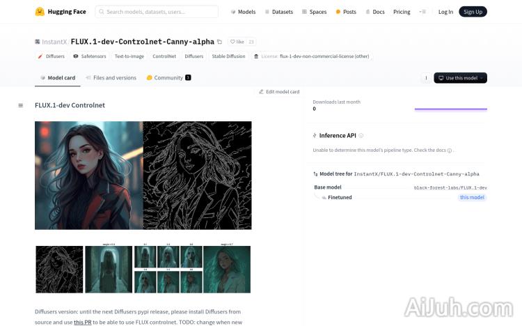 FLUX.1-dev-Controlnet-Canny-alpha