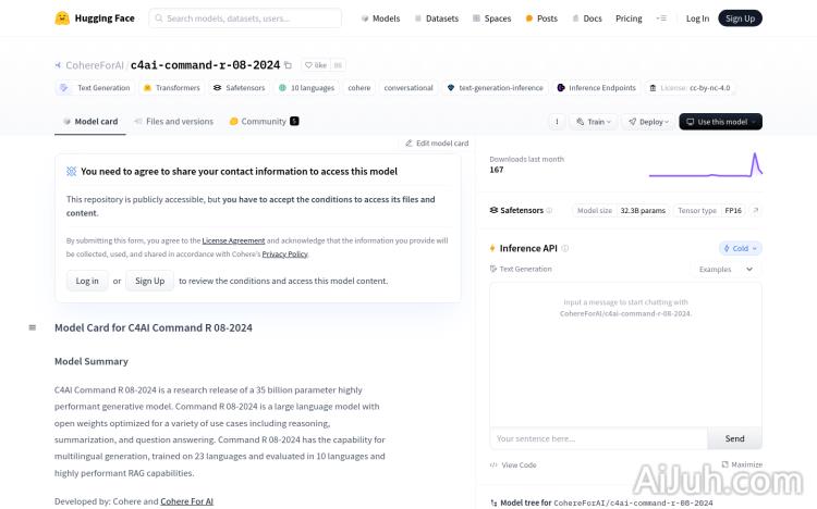 C4AI CommandR 08-2024