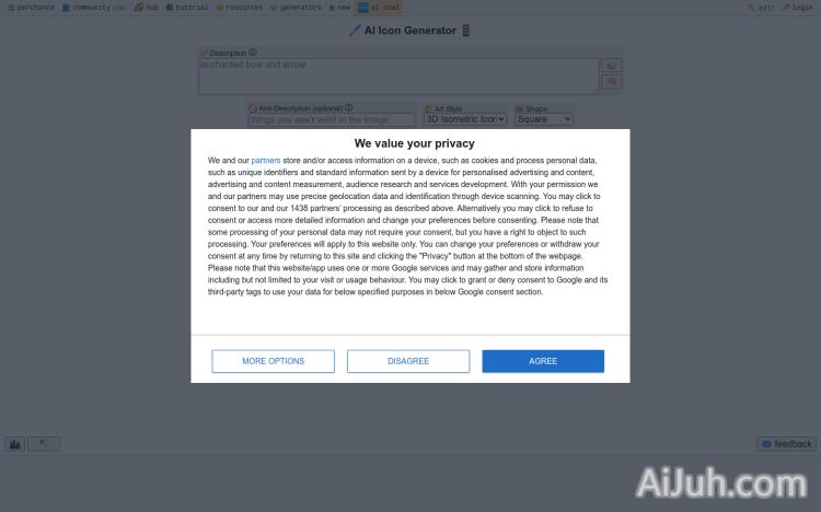 Perchance AI Icon Generator