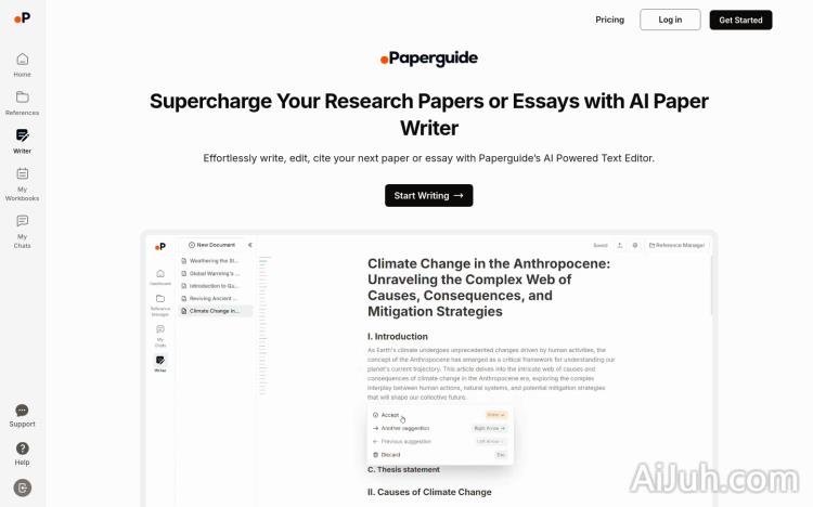 Paperguide AI Writer