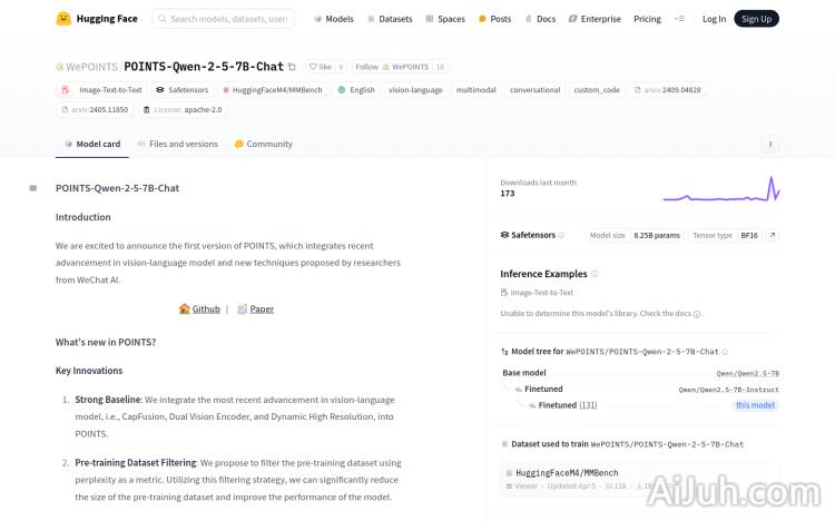 POINTS-Qwen-2-5-7B-Chat