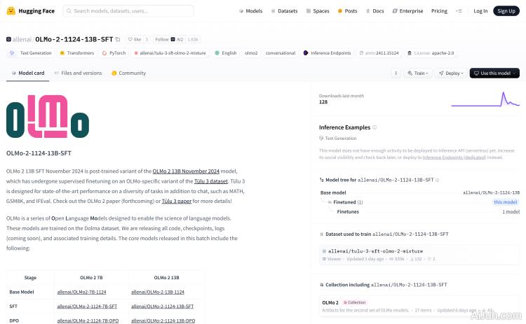 OLMo-2-1124-13B-SFT