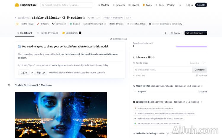 Stable Diffusion 3.5 Medium