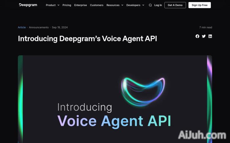 Deepgram Voice Agent API