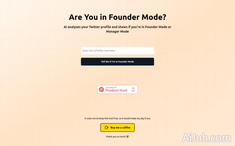 Founder Mode Checker