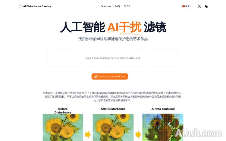 AI Disturbance Overlay