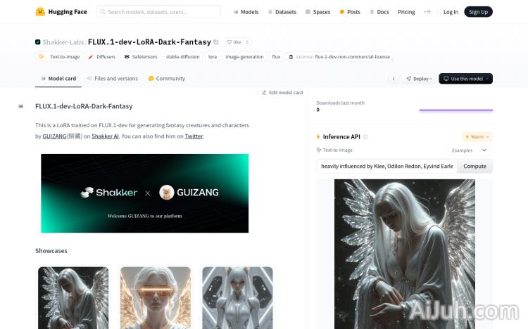 FLUX.1-dev-LoRA-Dark-Fantasy
