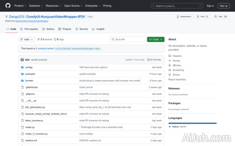 ComfyUI-HunyuanVideoWrapper-IP2V