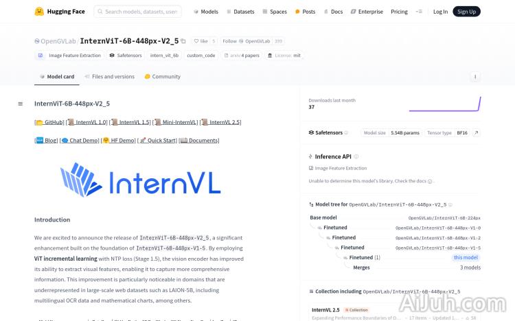 InternViT-6B-448px-V2_5