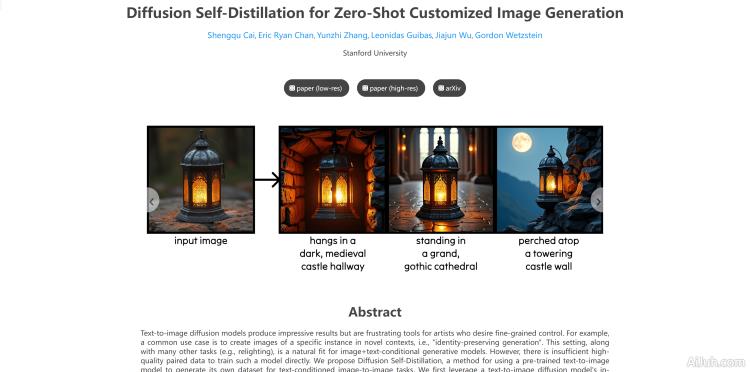 Diffusion Self-Distillatio