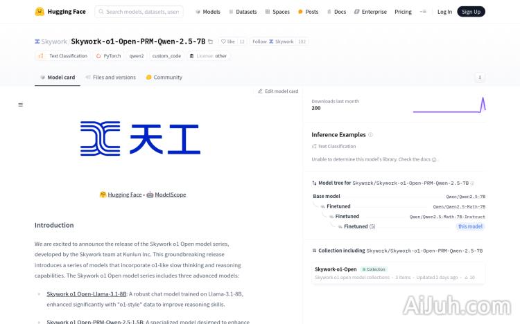 Skywork-o1-Open-PRM-Qwen-2.5-7B