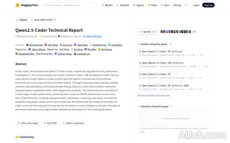 Qwen2.5-Coder Technical Report