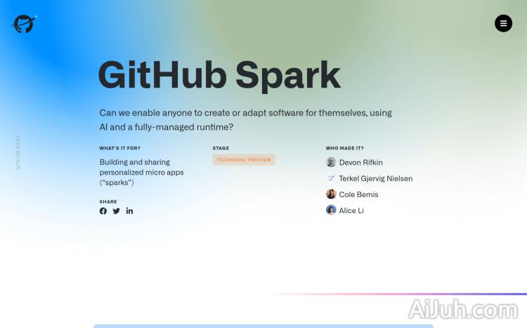 GitHub Spark