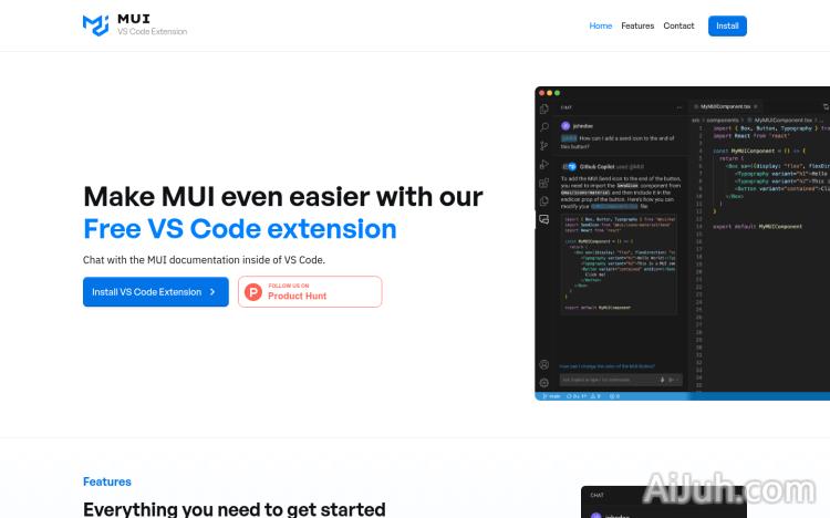 MUI VS Code Extension