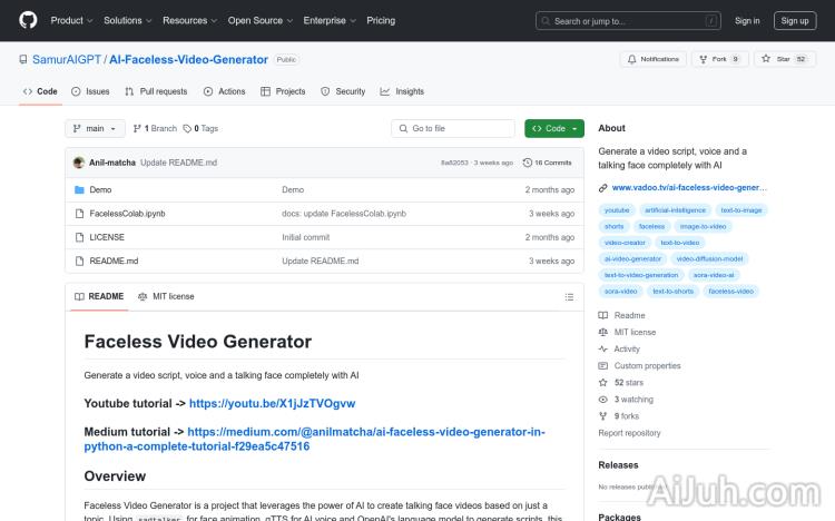 AI-Faceless-Video-Generator